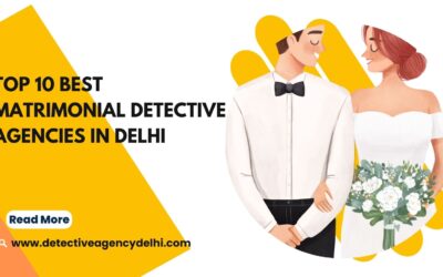 Top 10 Best Matrimonial Detective Agencies in Delhi