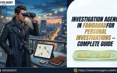 Investigation Agency in Faridabad for Personal Investigations – Complete Guide