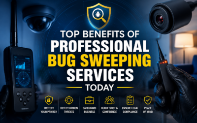 BLOG 4 Top Benefits of Professional Bug Sweeping Services Today